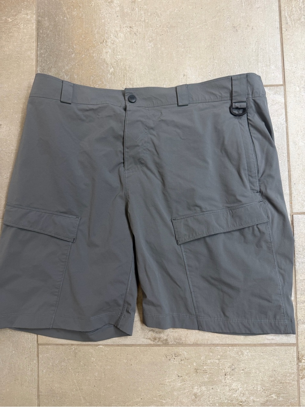 Mack Weldon Mens Grey Aqua Terra Short Size XL - Picture 2 of 4